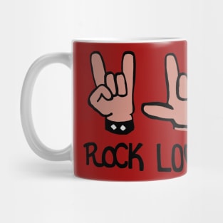 Rock Love Peace Mug